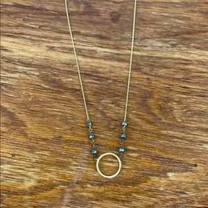Gold Circle Necklace